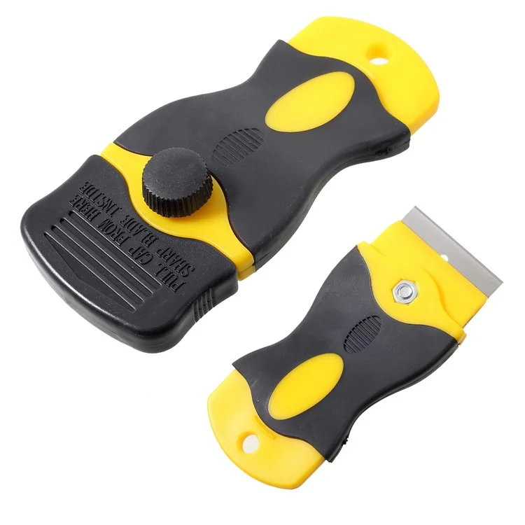 Adhesivo de vidrio Quita pegamento Cuchillo Cutter Hoja retráctil para película de pantalla de teléfono
