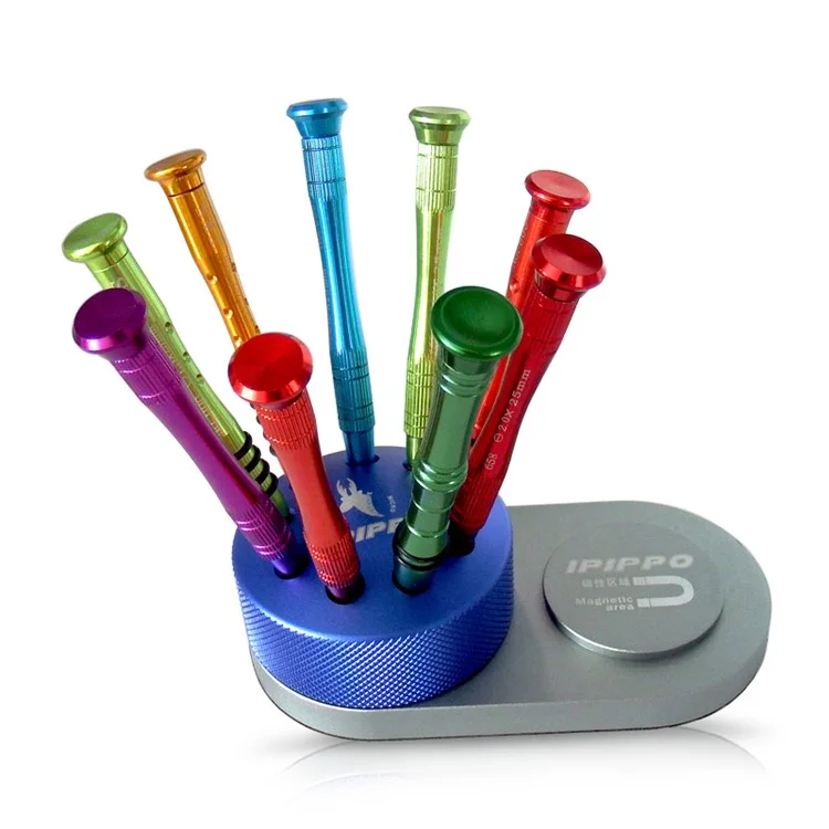 Supporto Per Cacciavite Magnetico Rotante IPIPPO 9 Fori