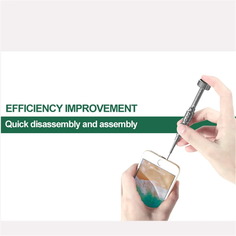 BST-898 Professional Precise Screwdriver Anti-slip Handle - Phillips 2.5mm