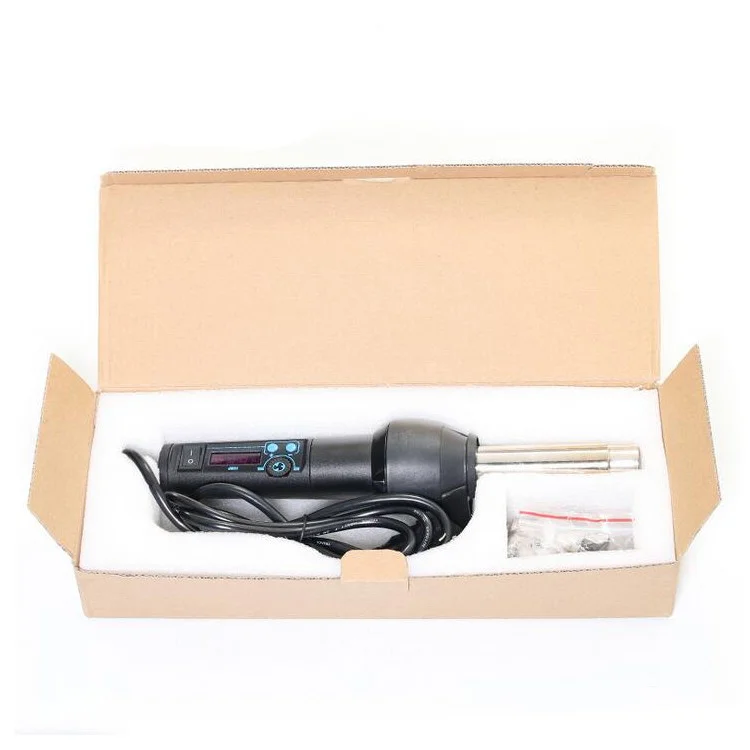 YIHUA 8858-I 650W Handheld Adjustable Welding Hot Air Heat Gun LED Display - AC 220V / EU Plug