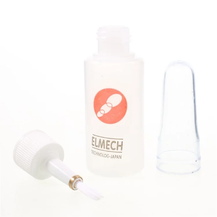 Elmech FD-5015 Dispensateur de Liquide de Flux D'alcool Avec Pinceau - Blanche