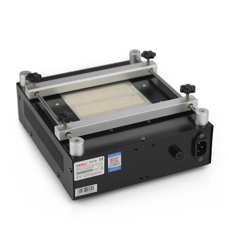 YIHUA 853A 220V High Power ESD BGA Rework Station PCB Preheat and Desoldering IR Preheating Station CN Standard Plug
