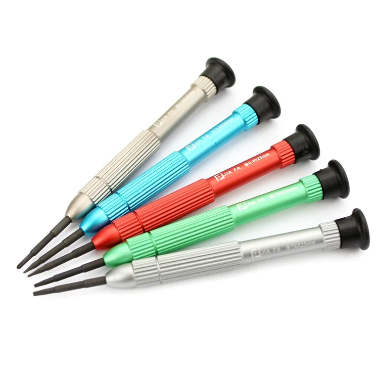 JF-823 5-in-1 Kit de Ferramentas de Reparo de Chave de Fenda para iPhone Samsung Sony HTC Etc