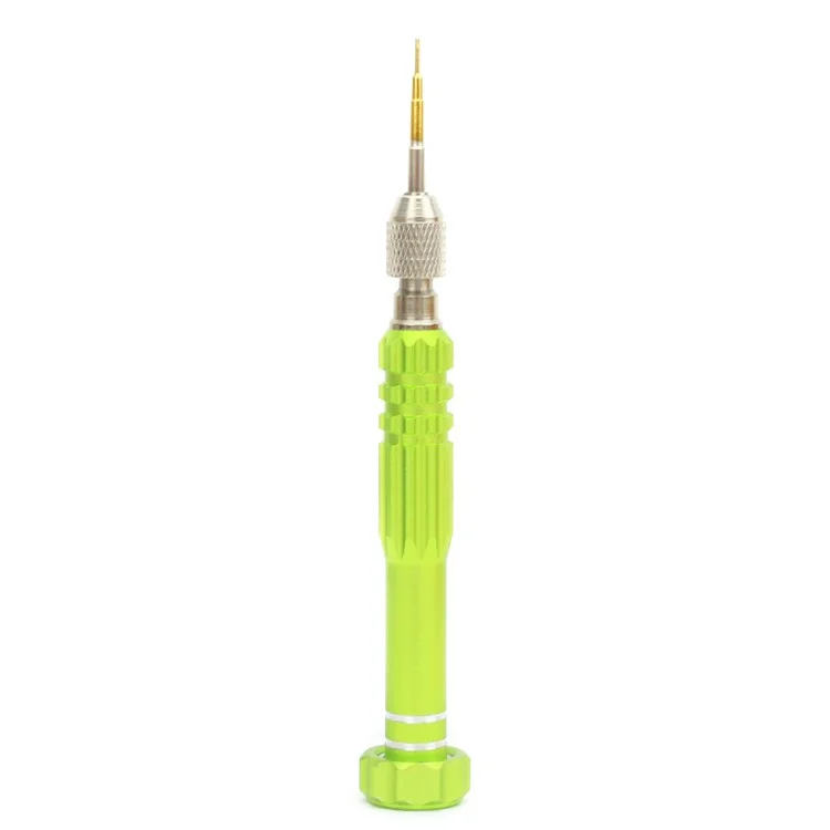 5-in-1 Precision Non-slip Handle Screwdriver Professional Repair Tool Set for iPhone Repair - Green