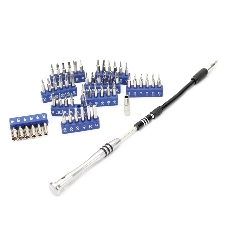 58-in-1 Multiple Bits Precision Screwdriver Disassembly Tool Set for iPhone Samsung Etc.