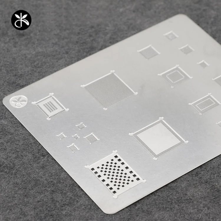 MIJING A8 3D IC Repair BGA Tin Plate Soldering Rework Stencil Steel Net for iPhone 6 / 6 Plus