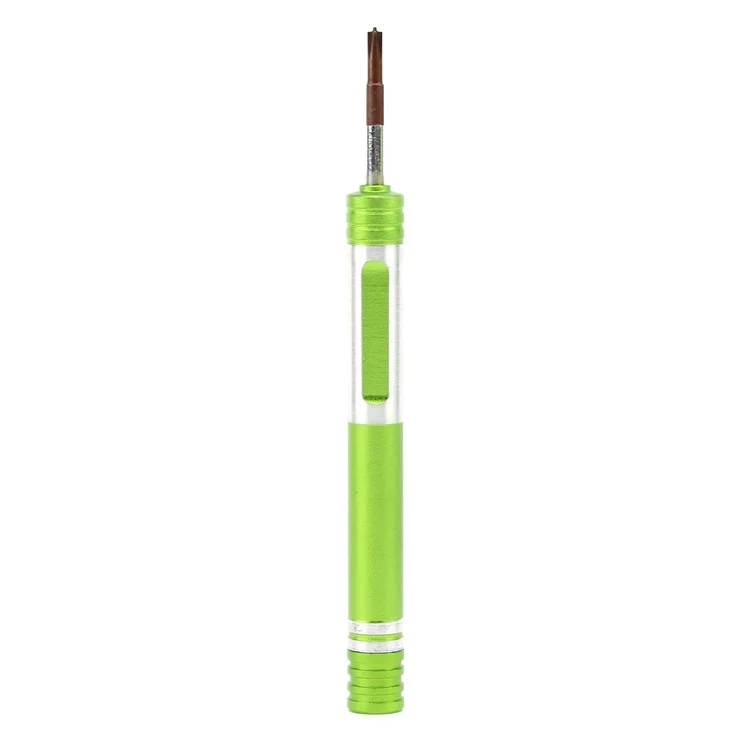 608 Aluminum Alloy Philips 2.5 Screwdriver Tool for iPhone 4/4s/5/5s/SE/6/6 Plus Repair - Green