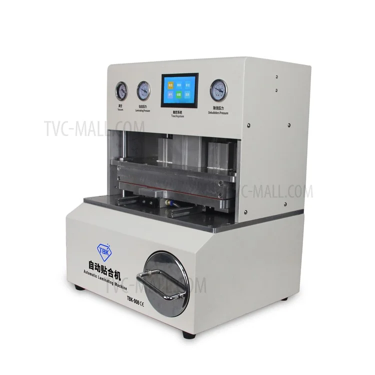 TBK-908 Vacuum Automatic Laminating Machine Debubble Curved Touch Screen Repair Equipment - US Plug