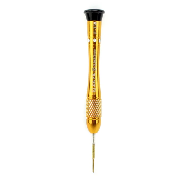 Anti-slip Handle Y0.6x30mm Tri-wing Screwdriver Repair Tool - Colore Oro