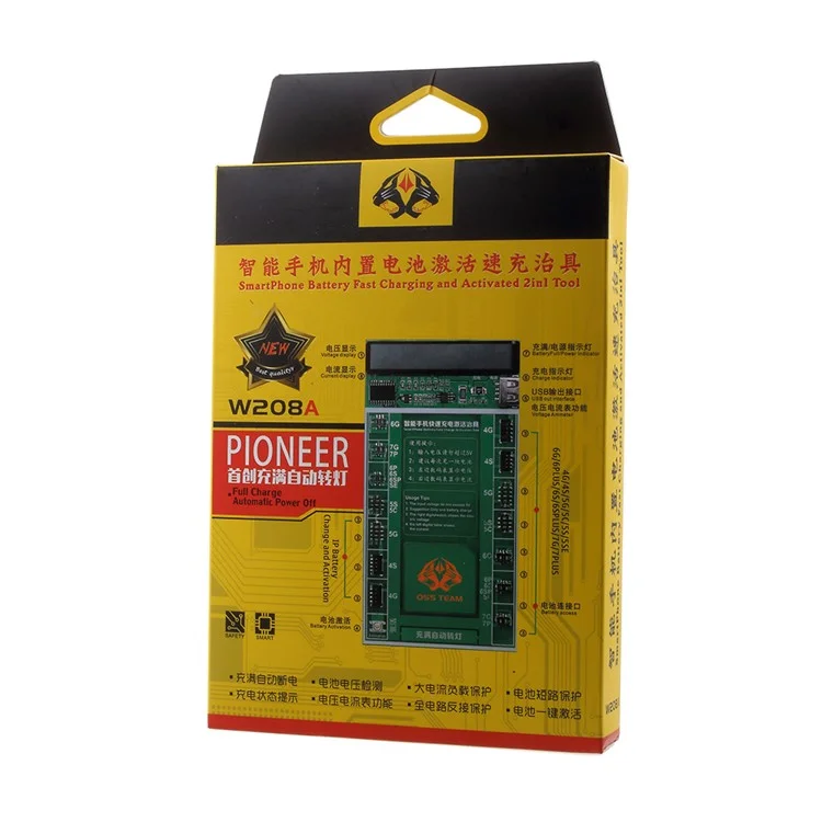 W208A Professional Battery Activation Charge Board with USB for iPhone 7 Battery Fast Charge Board