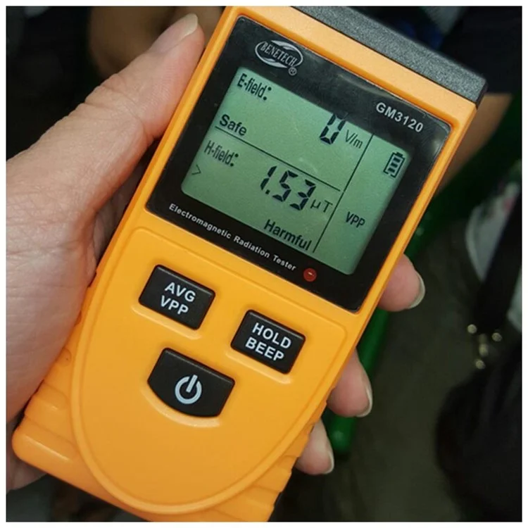 GM3120 LCD Detector de Radiación Electromagnético Medición de Dosímetro de Radiación