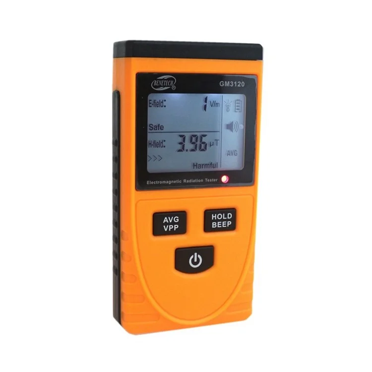 GM3120 LCD Radiação Eletromagnética do Detector de Radiação Radiação Medição do Dosímetro