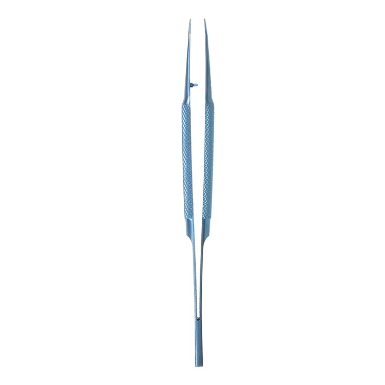 Curved Tip Fingerprint Jump Wire Titanium Alloy Tweezer for Mobile Phone Mainboard Maintenance