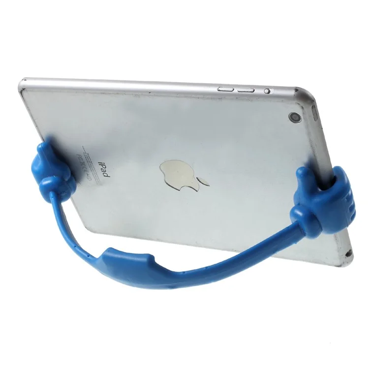 Thumbs-up Phone Tablet Holder Stand Desktop Mount Repair Bracket for iPhone iPad - Random Color