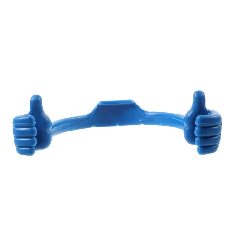 Thumbs-up Phone Tablet Holder Stand Desktop Mount Repair Bracket for iPhone iPad - Random Color