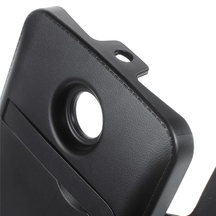 4200mAh Leather Backup Battery Charger Case for Motorola Nexus 6 XT1103 XT1100 - Black