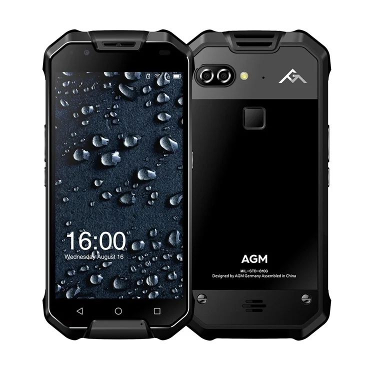 AGM X2 Waterproof Shockproof 5.5-inch Android 7.1 Octa-core 4G Smartphone 6GB+128GB