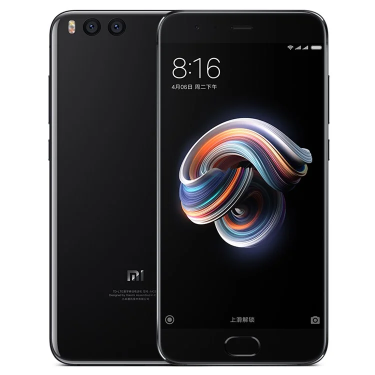 XIAOMI Mi Note 3 5.5-inch MIUI 8 Bluetooth 5.0 Octa-core 4G Smartphone 6+128GB - Black