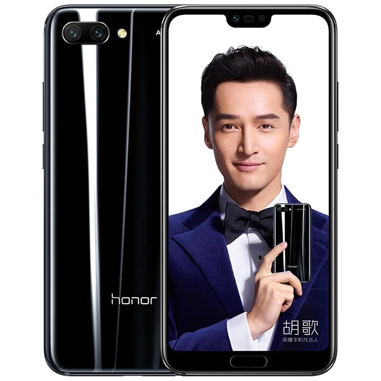 HUAWEI Honor 10 (COL-AL10) 5.84 inch Kirin 970 Octa Core 4G Smartphone 6GB+128GB - Black