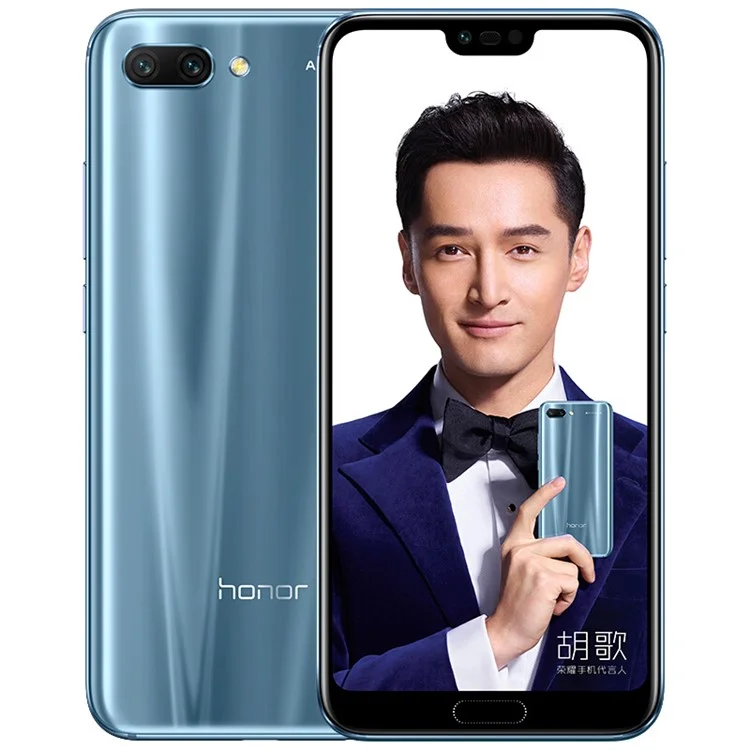 HUAWEI Honor 10 (COL-AL10) 6GB+128GB 5.84 inch EMUI 8.1 Kirin 970 Octa-core 4G Smartphone - Grey