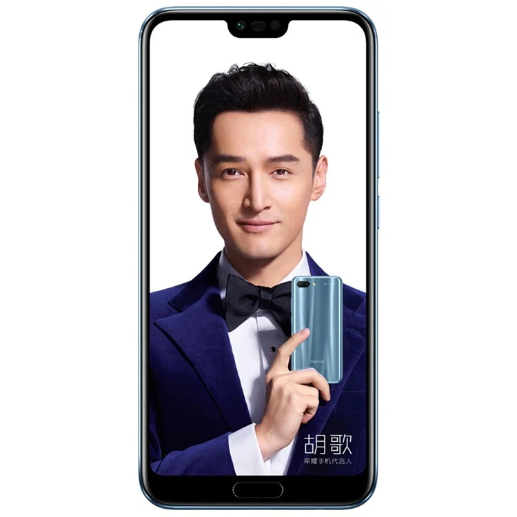 HUAWEI Honor 10 (COL-AL10) 6GB+128GB 5.84 inch EMUI 8.1 Kirin 970 Octa-core 4G Smartphone - Grey