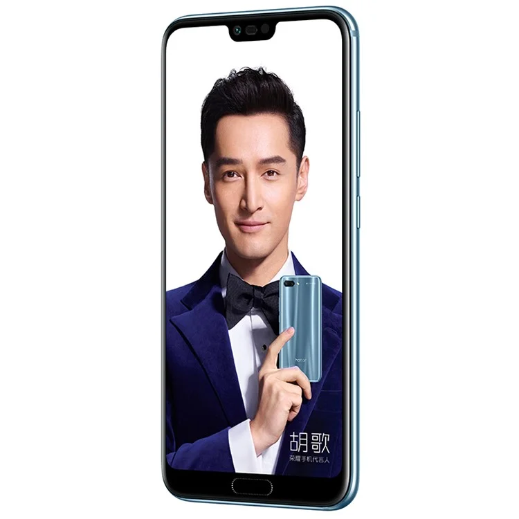HUAWEI Honor 10 (COL-AL10) 6GB+128GB 5.84 inch EMUI 8.1 Kirin 970 Octa-core 4G Smartphone - Grey