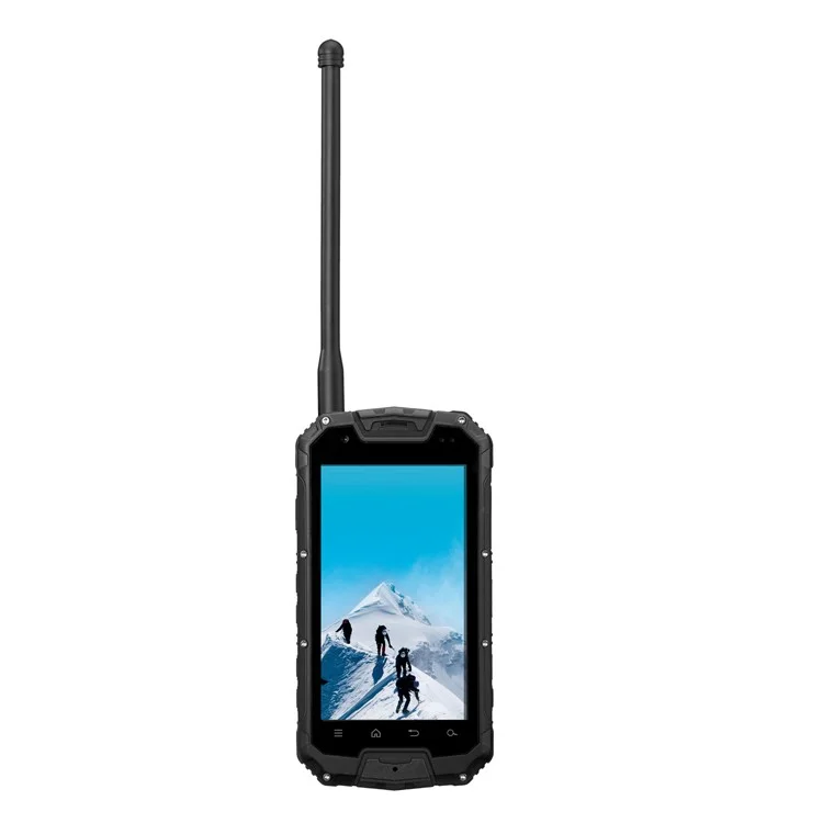 SNOPOW M9-LTE Tri-Proof 4G Smartphone 4.5-inch Quad-core Android 5.1 2+16GB with PTT - Black
