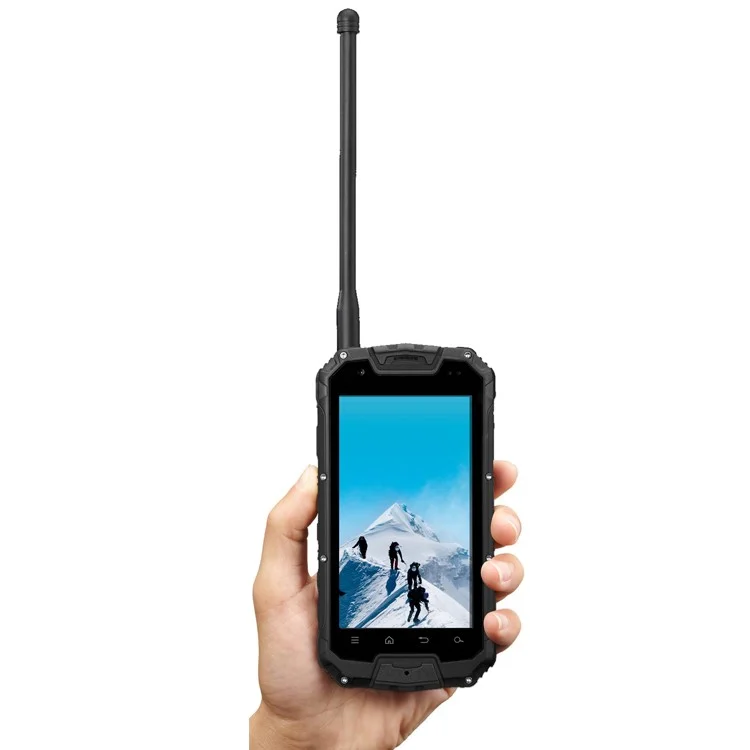 SNOPOW M9-LTE Tri-Proof 4G Smartphone 4.5-inch Quad-core Android 5.1 2+16GB with PTT - Black