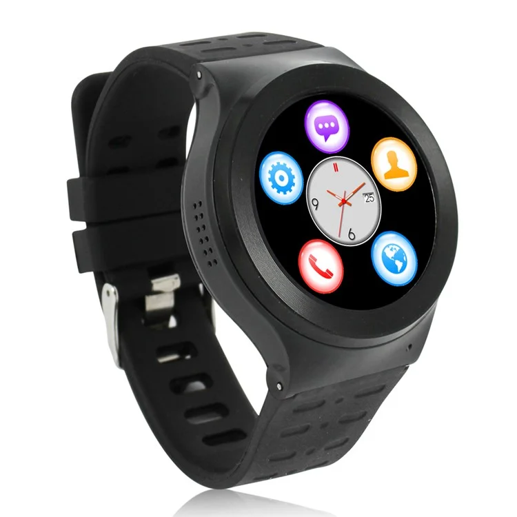 S99 3G-Talk Android V5.1 Smart Watch Phone, Support Pedometer Heart Rate Detection - Black