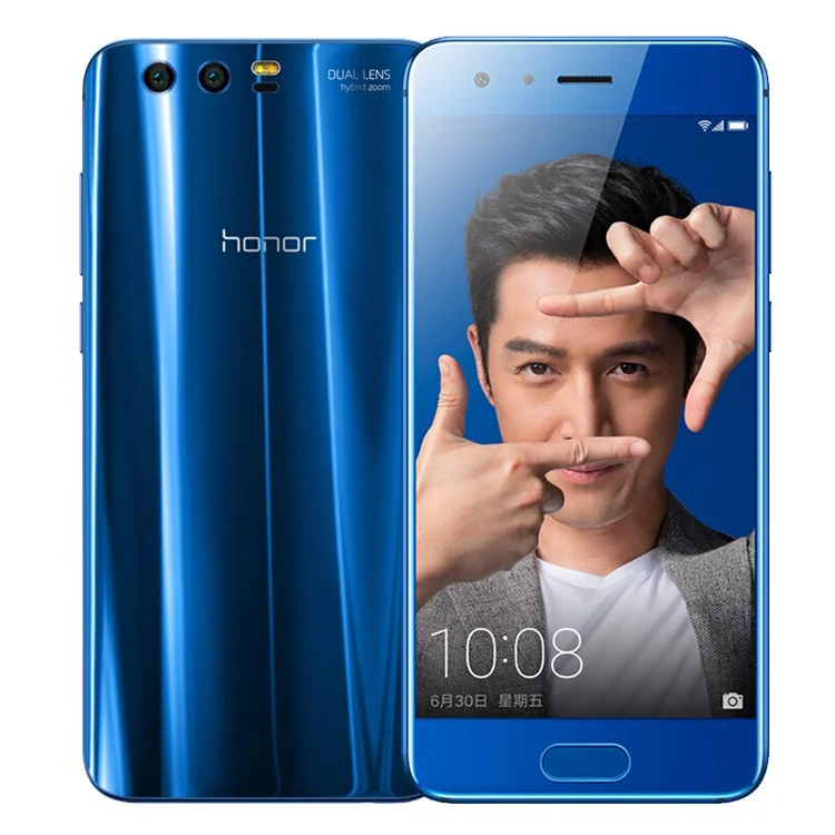 HUAWEI Honor 9 6GB+64GB 5.15-inch EMUI 5.1 Octa-core 4G Smartphone Support NFC - Sapphire Blue