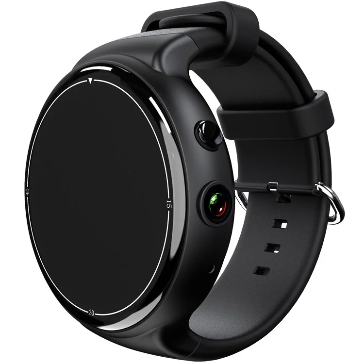 I4 Air 3G Smart Watch Phone 2G RAM 16G ROM Android 5.1 2MP Camera Support Heart Rate Monitor - Black