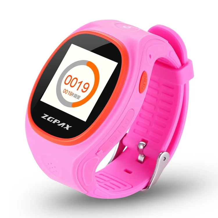 ZGPAX S866 2-way Conversation Smart Kids Watch with SOS GPS etc - Rose