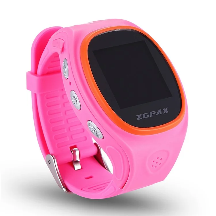 ZGPAX S866 2-way Conversation Smart Kids Watch with SOS GPS etc - Rose