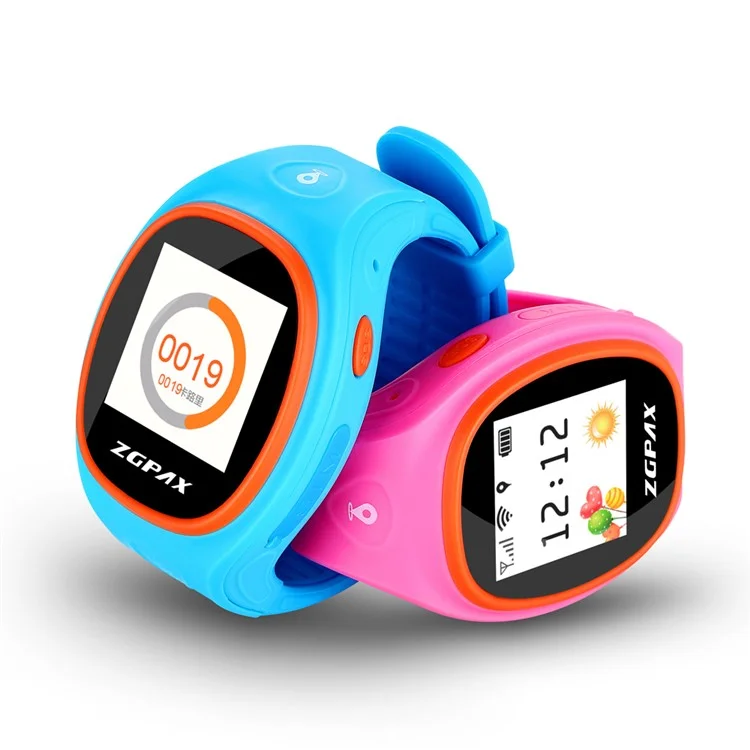 ZGPAX S866 2-way Conversation Smart Kids Watch with SOS GPS etc - Rose