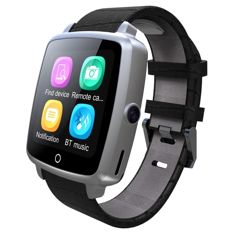 UWATCH U11C Bluetooth GSM Smart Watch Support Pedometer Sleep Monitor for iOS Android - Silver Color