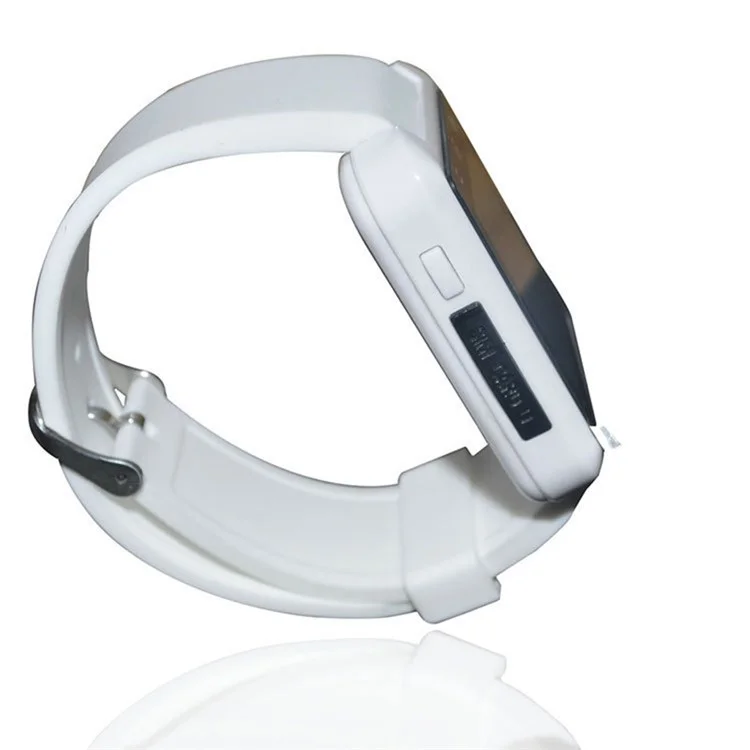 1.44" Android Touch Screen Smart Bluetooth Watch Phone Support SIM Card, Voice Chat, LBS Tracking - White