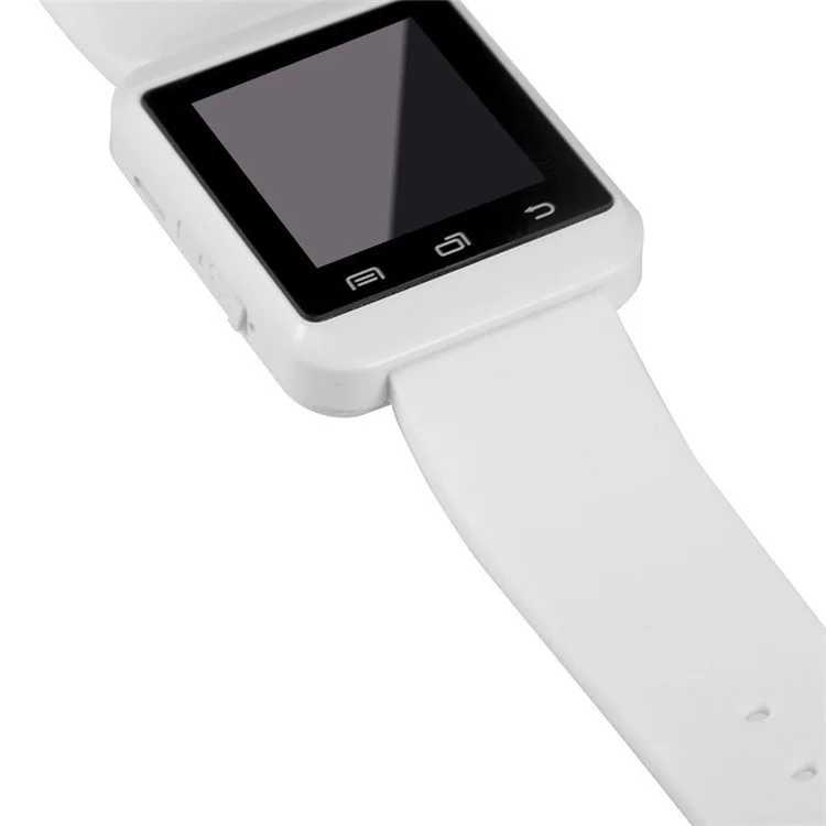 1.44" Android Touch Screen Smart Bluetooth Watch Phone Support SIM Card, Voice Chat, LBS Tracking - White