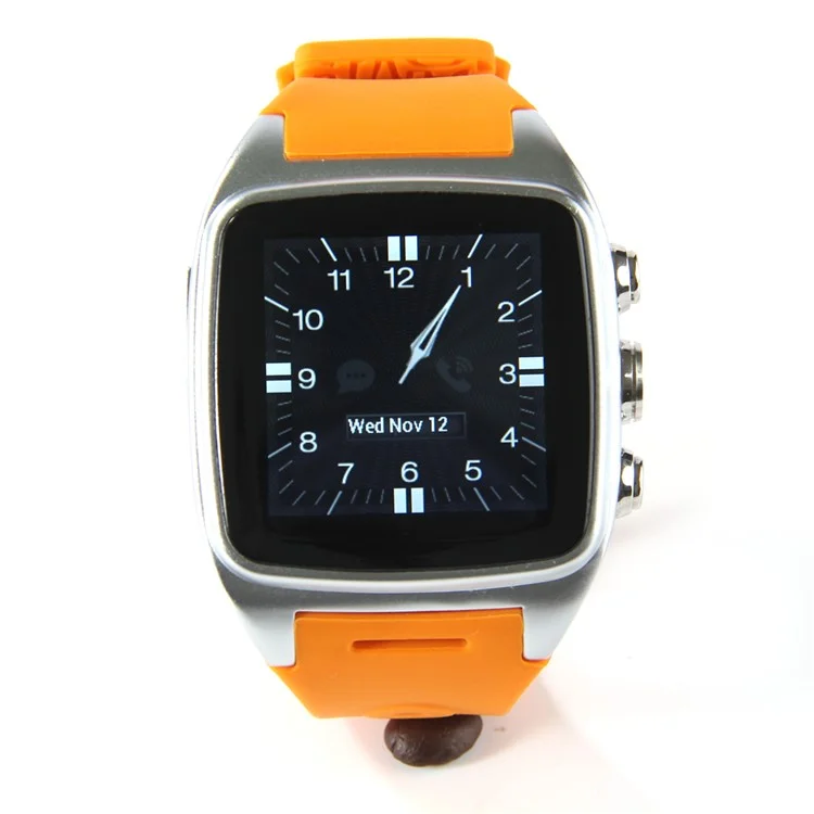 IMACWEAR M7 3G Smart Watch Phone 1.54 Inch Touch Screen Android 5.1 Dual Core IP67 Waterproof - Orange