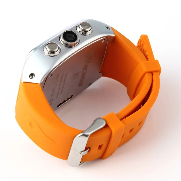 IMACWEAR M7 3G Smart Watch Phone 1.54 Inch Touch Screen Android 5.1 Dual Core IP67 Waterproof - Orange