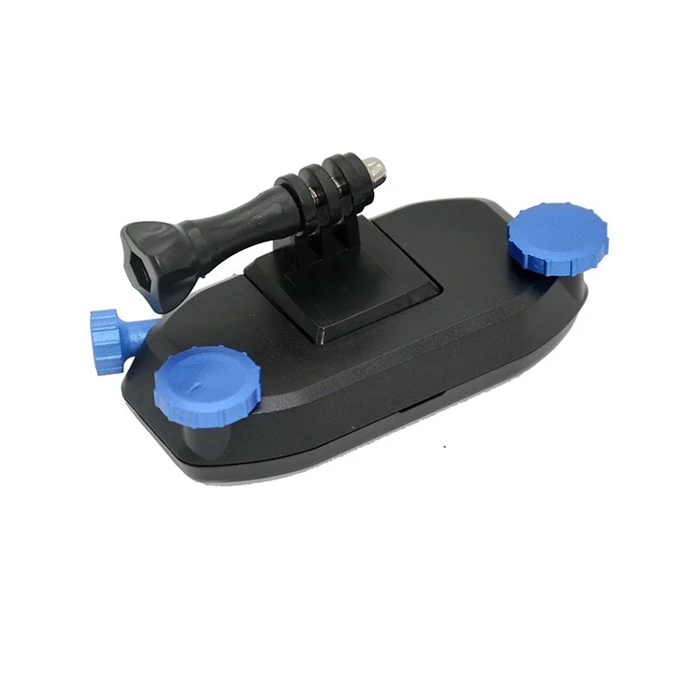 Quick Release Backpack Shoulder Belt Button Mount for GoPro Hero Xiaomi Yi SJCAM Action Cameras - Blue
