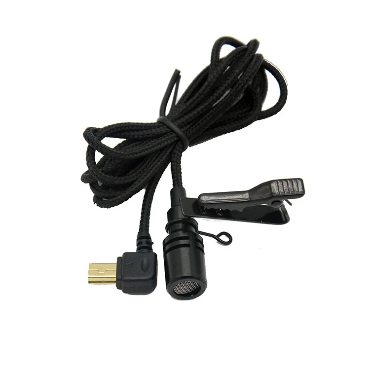 Professional Mini USB External Microphone with Collar Clip for SJCAM SJ6/SJ7/SJ360