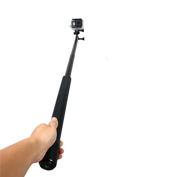 360 Degree Rotating Self-portrait Stick Handheld Extendable Monopod Selfie Stick for GoPro Hero 6/5/4/3 etc.
