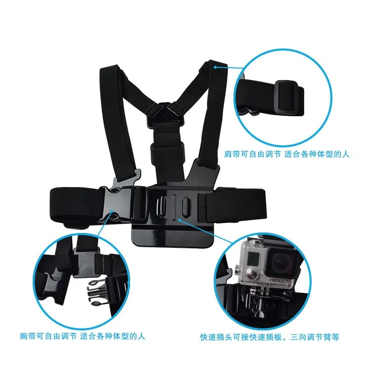 28 in 1 Accessories Kit with Waterproof Case, Cycling Kits etc for Xiaomi Mijia Mini 4K Action Camera
