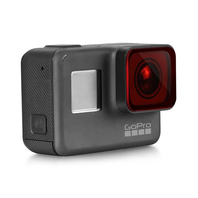 52mm Diving Color Filter Lens for GoPro Hero6 / Hero5 - Red