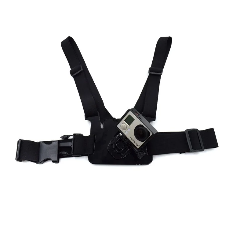 360 Degree Rotary Chest Shoulder Strap for GoPro Hero 4 Session/4/3+/3/2/1 SJ4000/SJ5000/SJ6000 Xiaomi Yi