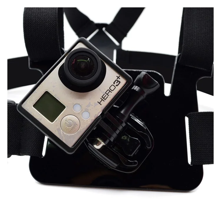 360 Degree Rotary Chest Shoulder Strap for GoPro Hero 4 Session/4/3+/3/2/1 SJ4000/SJ5000/SJ6000 Xiaomi Yi