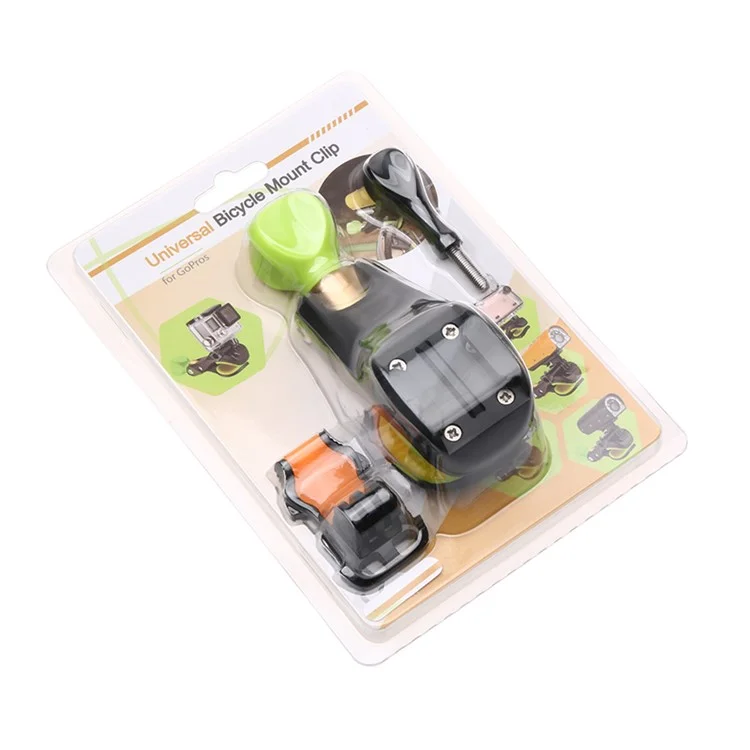AT713 Metal Bicycle Bike Handlebar Bracket Mount for Gopro Hero 4/3+/3/2/1/SJ4000/SJ5000/SJ6000/Xiaomi Yi/Hero 5/Hero 6