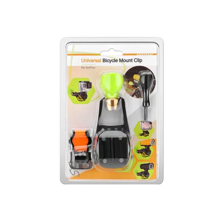 AT713 Metal Bicycle Bike Handlebar Bracket Mount for Gopro Hero 4/3+/3/2/1/SJ4000/SJ5000/SJ6000/Xiaomi Yi/Hero 5/Hero 6