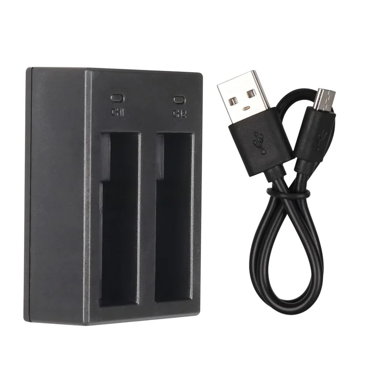 Dual Battery Charger with USB Charger Cable for GoPro Fusion Camera