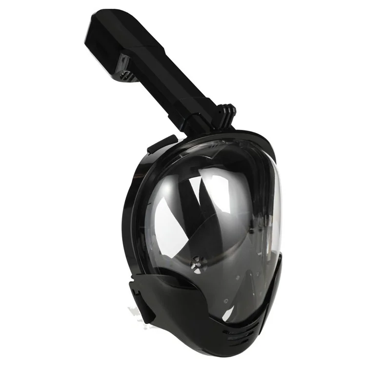 AZKTE M8018 Anti-leak Double Channels Face Mask for GoPro/Xiaomi Yi etc - Black / Size: S/M